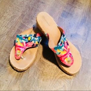 ❌SOLD❌ Croft and Barrow wedge Sandals.